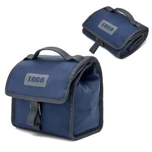 Sac isotherme pliable réutilisable personnalisé OEM, sac à lunch pliable pour pique-nique - Product Image 2