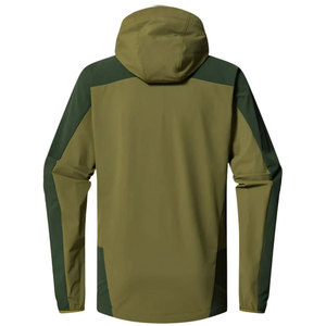 Chaqueta Softshell con Capucha Personalizada para Hombre, Impermeable, con Logotipo Frontal Impreso, Informal, Deportiva, con Cierre, 100% Poliéster - Product Image 5