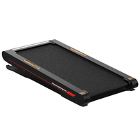 Portable bureau tapis de marche tapis roulant inclinaison pliable ABS matériel électrique entraînement LED écran pas de Test de fréquence cardiaque pour l'exercice à domicile