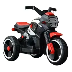 Motocicletta elettrica con batteria 6 V o 12V con colore rosso blu bianco