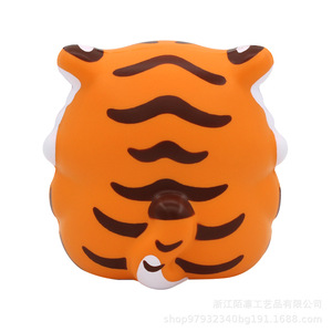 ของเล่นบีบตุ๊กตาเสือ PU บีบแล้วคืนตัวช้า ของเล่นคลายเครียดสำหรับเด็กอายุ 2-4 ปี ใช้ได้ทั้งเด็กชายและเด็กหญิง - Product Image 4