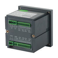 Controlador de Temperatura con Pantalla LED de 2 Dígitos y 8 Canales para Sensor PT100, Modbus-RTU, Acrel ARTM-8, para Gabinete de Distribución de Energía