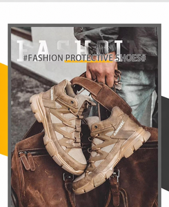 AIMVVSEC OEM <span class=keywords><strong>Scarpe</strong></span> <span class=keywords><strong>Antinfortunistiche</strong></span> Unisex in Pelle Traspirante Super Leggere da 350 Grammi, Punta Composita, Morbide per l'Estate - Product Image 5