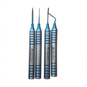 ชุดเครื่องมือผ่าตัดทางทันตกรรมสเตนเลสสตีล Aura 9 Manual สำหรับการปลูกถ่ายฟัน ได้รับการรับรองมาตรฐาน CE สำหรับการถอนฟันและการปลูกถ่าย - Product Image 1