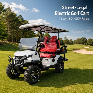 Nuovo Golf Cart Elettrico a 4 Posti 60V Omologato per Strada 2+2 Club Car 35km/h Autonomia 80-100km OEM ODM - Product Image 2