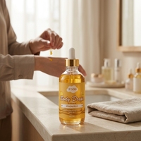 Minyak Tubuh Khusus dengan Vitamin C & E, Minyak Esensial Beraroma, Melembapkan, Menutrisi, Perawatan Kulit Cair untuk Semua Jenis Kulit, Penggunaan Sehari-hari