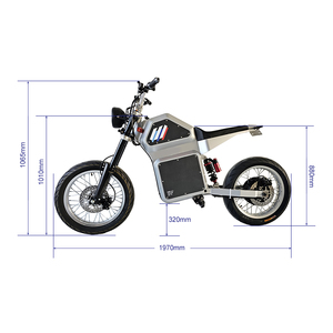 Sailimotor Nouvelle Tendance M3 M9 Moto Électrique Professionnelle 15000W 72V 35Ah avec Frein Hydraulique Homologué 80Km/H Tout-Terrain - Product Image 4