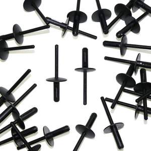 Rivets en plastique pour fixation automobile, longueur 53,7 mm, tête de 20 mm, prise en charge 1,5-10 mm, pour réparation de doublure d'aile de roue de voiture - Product Image 2