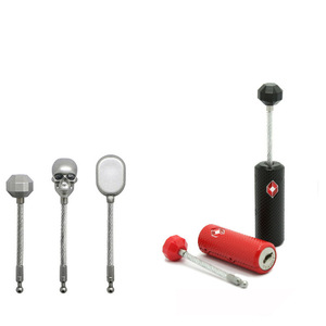 TSA Approved Steel Wire Combination Lock Zinc Alloy Electroplated Backpack Travel <b>Padlock</b> Mechanical 3mm Bar - Product Image 1