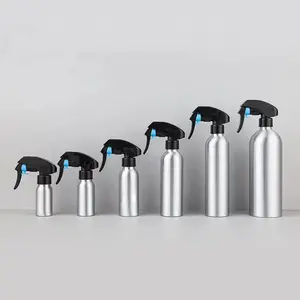 Bouteille de parfum en aluminium de 16oz, flacon pulvérisateur en aluminium, vente en gros