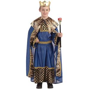 Nouvelle Collection 2026 : Costume de Roi Deluxe pour Enfants – Tenue de Performance et de Jeu de Rôle pour Halloween, Idéal pour Garçons - Product Image 4
