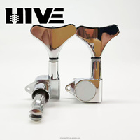 Accordeurs métalliques scellés HIVE Line, chevilles d'accordage de cordes, mécaniques de guitare, têtes pour guitare basse électrique, remplacement
