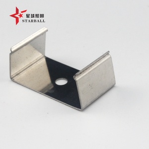 2633mm cổ điển U hình dạng dẫn nhôm Dải hồ sơ với điểm miễn phí PC bìa cho bề mặt gắn kết cài đặt nhôm hồ sơ ánh sáng - Product Image 5