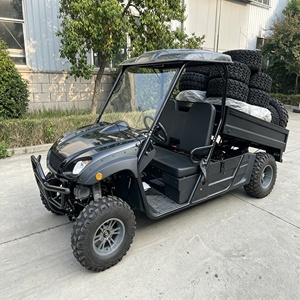 Véhicule <span class=keywords><strong>utilitaire</strong></span> électrique 4x4 pour le transport en usine, entrepôt, parc industriel, homologué EEC COC - Product Image 5