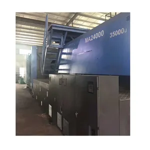 Gebruikte Haitiaanse 2400 Ton Plastic Spuitgietmachine Maken Grote Maat Auto Bumper