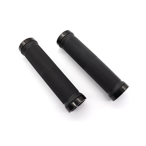 Puños de Manillar de Bicicleta de Carretera y Montaña, Puños de Goma para Manillar de Bicicleta de Montaña, Bloqueo Bilateral de Aleación, Antideslizantes, Accesorios de Ciclismo - Product Image 2