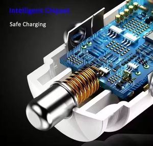 Chargeur de voiture USB 22,5W, convertisseur allume-cigare de voiture 5V/3A, charge rapide, chargeur de téléphone de voiture pour Huawei Xiaomi - Product Image 5