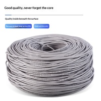 Câble réseau Cat5 intérieur haute vitesse en cuivre pur, vente directe d'usine, prix avantageux, déploiement facile