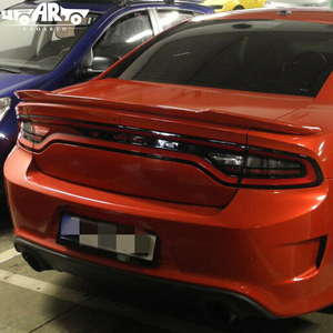 Haosheng Factory Wholesale Bumper Spoiler ABS Plastic Carbon Fiber Look Rear Wing Trunk Spoiler for <span class=keywords><strong>Dodge</strong></span> Charger SRT 2015+ - Product Image 4