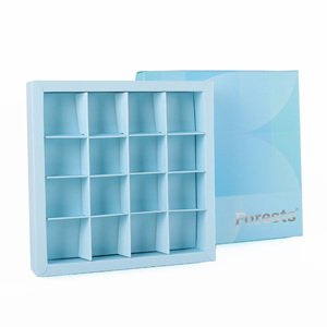 Boîtes formatées de chocolat de luxe estampage à chaud pour Biscuits Emballage doux Brownies Cadeau Bonbons Dragées Boîtes de faveur Mariage - Product Image 4