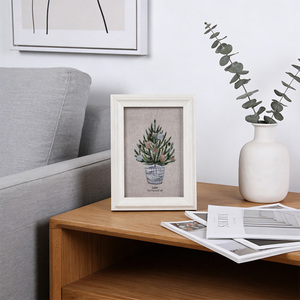 Marco de <span class=keywords><strong>Fotos</strong></span> de Madera MDF Personalizable en Negro, Blanco y Gris, Varios Tamaños 10x15 <span class=keywords><strong>13x18</strong></span> 20x25cm, Marco para Exhibición de <span class=keywords><strong>Fotos</strong></span> de Escritorio - Product Image 5