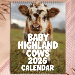 2026 cao nguyên Bò Lịch tùy chỉnh xoắn ốc lịch nghệ thuật giấy 300gsm lớn in tường kế hoạch lịch cho Tracker, lập kế hoạch - Product Image 2