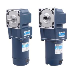 ZD 모터 60mm-104mm 10W-200W 와트 고토크 영구 자석 12 볼트 24V 브러시 DC 전동 기어 모터 Z2D/Z3D/Z4D - Product Image 4