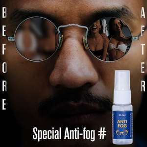 ELON OEM-gafas de natación antiniebla, espray de limpieza para gafas ópticas, antiniebla - Product Image 1