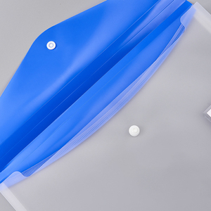 Portadocumenti A4 in PP Spesso con Bottone a Pressione e Etichetta, 11 Fori per Raccoglitori ad Anelli, Sostituzione Portadocumenti Trasparente - Product Image 2