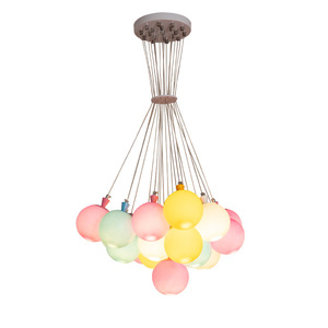 <span class=keywords><strong>Lampadario</strong></span> a Sospensione con Palloncini in Vetro Colorati, Illuminazione a LED per Camerette e Stanze dei Bambini - Product Image 6