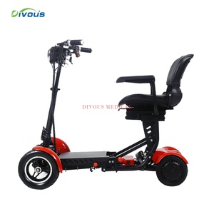 Ultra-lightweight Foldable Electric Scooter for Seniors <b>with</b> 18km/h Speed 25-40km Range Removable Battery - Product Image 2