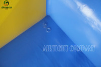 Piscines gonflables commerciales durables, piscine géante pour bateaux à pédales, bateaux tamponneurs, balles et jouets