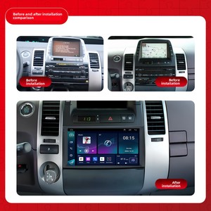 Lecteur DVD de voiture Android pour Toyota <span class=keywords><strong>Prius</strong></span> 2003-2009 avec grand écran, caméra de recul, navigation - Product Image 3