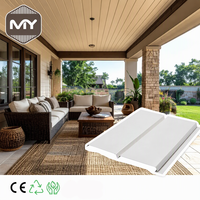 Panneau de revêtement de corniche en aluminium blanc MEIYU pour porche extérieur, patio, plafond ouvrant