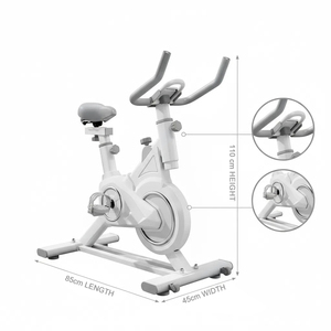 Bicicleta Estática de Interior para Ejercicio, Bicicleta de Spinning para Entrenamiento Físico, Bicicleta de Spinning con Volante de Inercia de 4 kg en Venta - Product Image 4