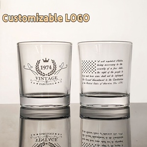 Wholesale 10oz Glass <strong>Bottle</strong> Custom Logo Glass Whiskey <strong>Old</strong> Fashioned <strong>Bottle</strong> Whiskey Glass Set Shot Wine Glasses With Thick <strong>Bottle</strong> - Product Image 1