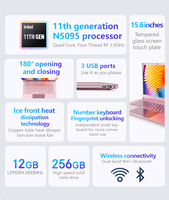 DIXIANG Vente en gros, ordinateur portable pour l'apprentissage, fabriqué en Chine, 15,6 pouces, 1920*1080, N5095, 8/16/32 Go de RAM, FHD, 512 Go de ROM, 1 To de SSD