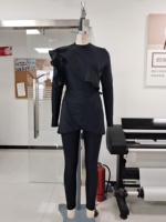 Maillot de bain islamique modeste entièrement couvrant, grande taille 6XL, maillot de bain 3 pièces avec pantalon long et manches, pour femmes musulmanes