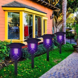 Lámpara antimosquitos con energía Solar, linterna eléctrica para exteriores, control de plagas portátil para jardín, césped y Patio - Product Image 2