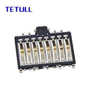 20-контактный разъем 2-в-1 для NANO SIM*2+TF-карт, выбор из 2 из 3, центральный фиксатор-защелка - Product Image 5