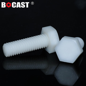 Pernos Hexagonales de Plástico Bocast M3 M20, Pernos de Alta Resistencia Reforzados con Fibra de Vidrio y Nylon, con Tuercas - Product Image 1