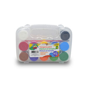 Ensemble <span class=keywords><strong>de</strong></span> <span class=keywords><strong>peinture</strong></span> acrylique écologique et économique <span class=keywords><strong>de</strong></span> 12 ml avec pinceau et roue chromatique pour les fournitures artistiques des étudiants - Product Image 2