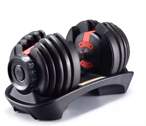 <span class=keywords><strong>Mancuernas</strong></span> Ajustables con Bloqueo Giratorio Resistentes a Caídas, 24 kg, 52.5 lb, Unidad de Levantamiento de Pesas Automática para Gimnasio - Product Image 2