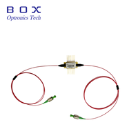 Amplificateur optique semi-conducteur (SOA) 1550 nm 35 dB à gain élevé, puissance de saturation 23 dBm, fibre SM FC APC pour MOPA
