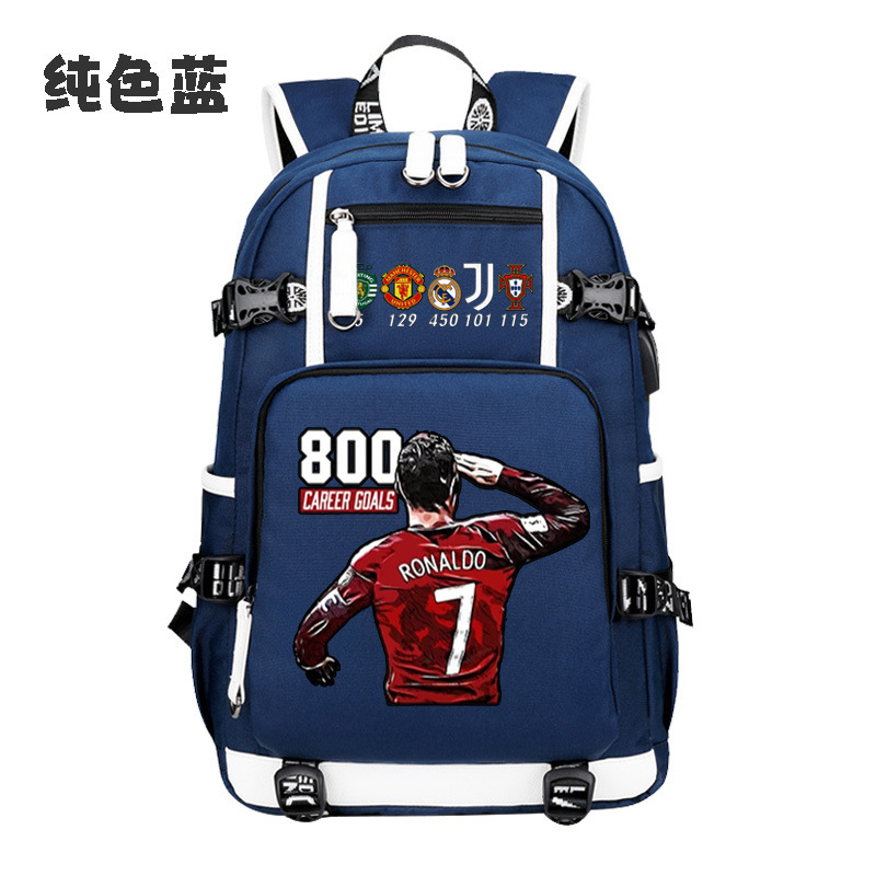 Cristiano Ronaldo 800 points - Bleu uni