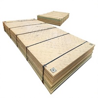 Tapis de sol robuste en UHMWPE de 25-40 mm, résistant aux UV, antidérapant, pour accès temporaire, taille personnalisable pour la construction