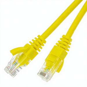 Câble de raccordement réseau RJ45 plat <span class=keywords><strong>Cat</strong></span> <span class=keywords><strong>6E</strong></span> Cat6 UTP coloré de 30 cm pour communication - Product Image 3