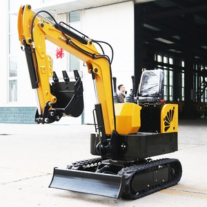 Kleine Bagger <span class=keywords><strong>Mini</strong></span> <span class=keywords><strong>Tractor</strong></span> Rupsgraafmachines Chinese Emmer Kleine Hydraulische Graafmachine 1 Ton Micro-Elektrische Graafmachine - Product Image 1