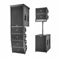 Sistema de sonido de Audio activo para fiesta de Dj, altavoz de líneas al aire libre, inteligente, profesional, 10 pulgadas
