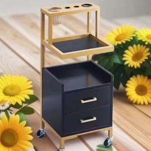 Chariot de salon de coiffure mobile de haute qualité, outil de salon de beauté automobile, chariot de salon de coiffure automobile - Product Image 4